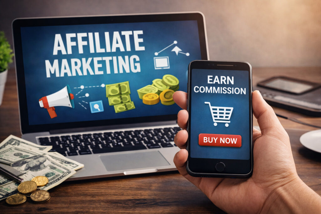 Affiliate marketing and online income