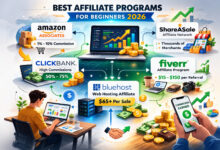 Best affiliate programs for beginners 2026