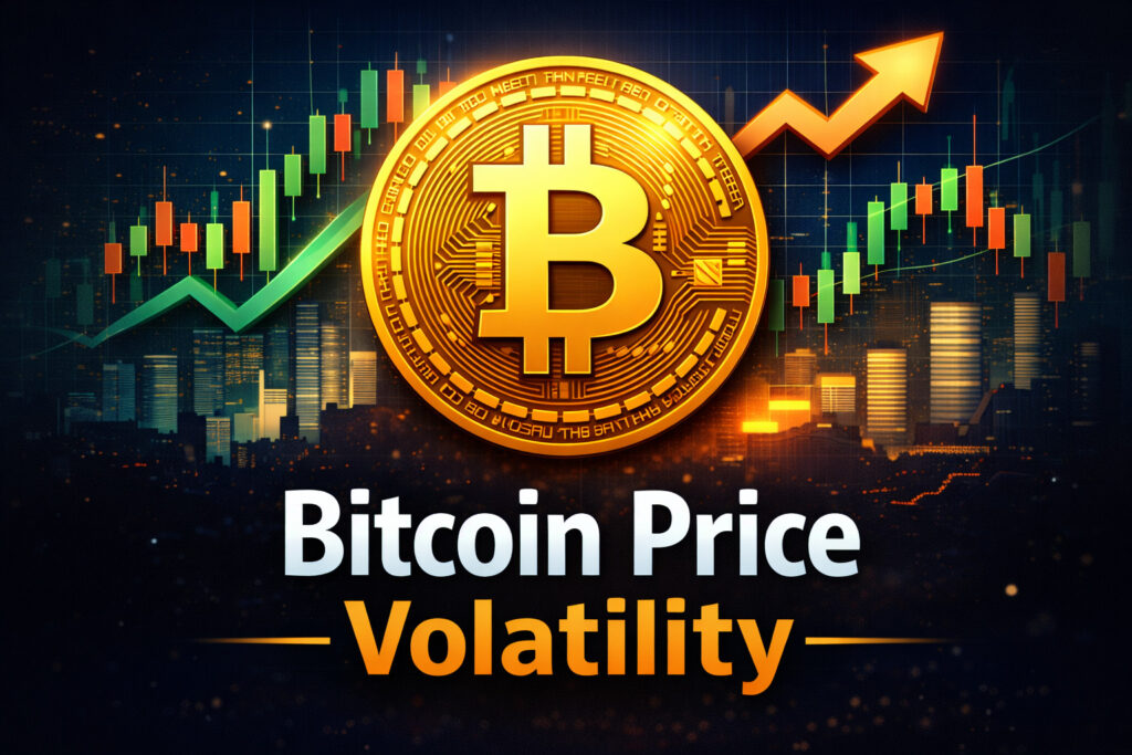 Bitcoin price volatility