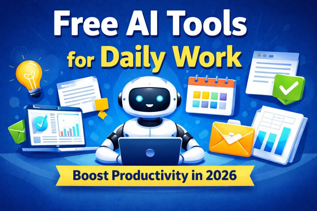 Free AI tools for daily work