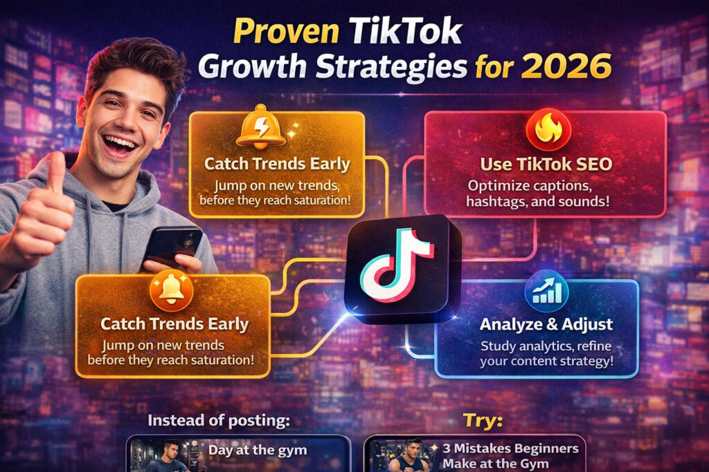 TikTok growth strategies for 2026