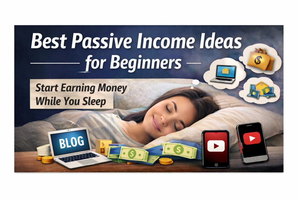 best passive income ideas for beginners
