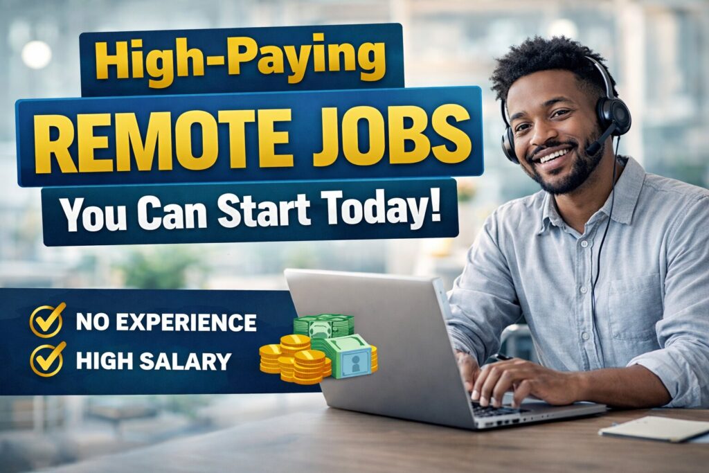 remote jobs that pay well