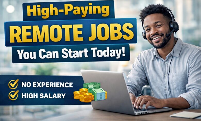 remote jobs that pay well